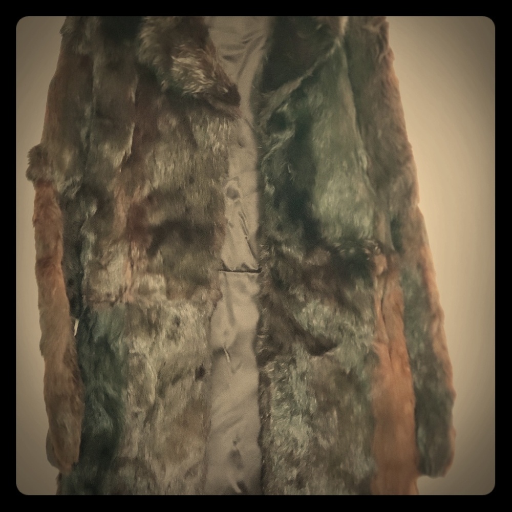 Vintage Dark brown Woman's fur coat